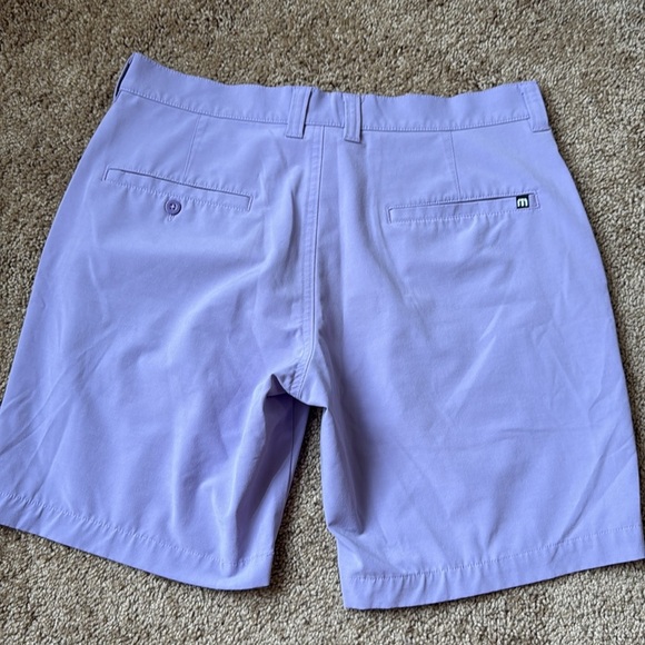 Travis Mathew Open to Close Tech Chino Shorts Imperial Purple - Picture 4 of 8